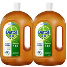 Dettol 滴露 1.8升消毒液 家居玩具宠物衣物 多用除菌 去异味 批发两瓶装 滴露消毒液1.8升*2瓶