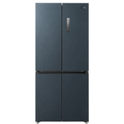 20点开始、PLUS会员：Midea 美的 60厘米薄系列 BCD-485WSPZM(E) 风冷十字对开门冰箱 485L 烟雨灰
