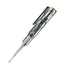德力西电气（DELIXI ELECTRIC）电笔电工专用高亮彩光测电笔测断线智能感应通断验电试电笔 高亮彩光测电笔（1支装+3电池）