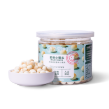 宝宝馋了 【99选10】零食米饼鳕鱼肠泡芙山楂磨牙棒儿童1岁附宝宝婴儿食谱 奶味小馒头80g（活动款）