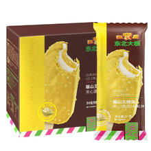 东北大板 猫山王榴莲 脆皮冰淇淋 87g*5支 量贩装 生鲜 冷饮