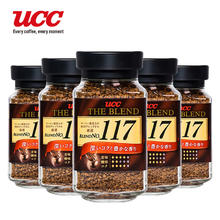 UCC 悠诗诗 117咖啡粉多罐装 经典香醇美式黑咖啡 117五瓶装