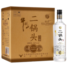 牛栏山二锅头 特10 清香型 白酒 52度 700ml*6瓶 整箱装【纯粮固态】