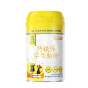 7日8点：京东京造 眼脑营养学生奶粉400g钙铁锌 叶黄素*2件