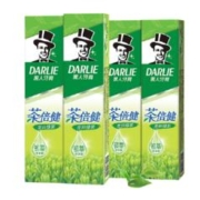 DARLIE 好来 原黑人)茶倍健龙井绿茶牙膏120g*4支 清新口气 龙井茶香