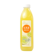 需首购：佳果源 100%小青柠复合果汁 1L*1瓶＊7件