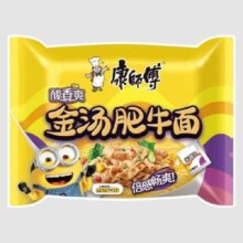 有券的上、首单礼金：康师傅 金汤肥牛面  独立装*5件