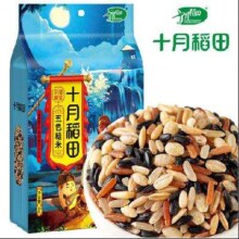 需首购、plus会员：十月稻田 五色糙米 1kg