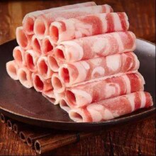 plus会员：首食惠 国产原切羊肉卷 内蒙羔羊500g*3件