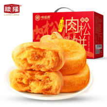 PLUS会员：粮隆 肉松饼1000g礼盒装