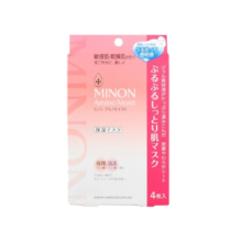 蜜浓（MINON）氨基酸滋润保湿面膜 22ml*4片 (锁水修护 易吸收 敏感肌适用)