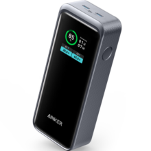 ANKERprime安克130W双向快充12000毫安大容量充电宝屏显可上飞机适用苹果华为笔记本电脑平板visionpro