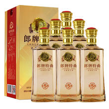 春焕新、88VIP：LANGJIU 郎酒 郎牌特曲 窖藏5号 50%vol 浓香型白酒 500ml*6瓶
