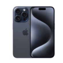 PLUS会员！Apple 苹果 iPhone 15 Pro 5G手机 256GB 蓝色钛金属