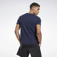 Reebok锐步官方男子Tee经典舒适百搭正肩运动休闲圆领短袖T恤 HG2423 S(175/92A)