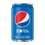PLUS会员、需首购礼金：Pepsi  百事可乐 迷你罐 200mlx20听 拍2件