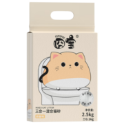 囧宝（CUTEPOL）豆腐矿石混合猫砂环保无尘猫砂除臭遇尿释香可冲厕所无尘豆腐猫砂 【矿石+豆腐】奶香味12.5kg