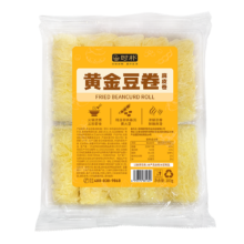 再补货、京东试用、plus会员:时朴响铃卷100g黄金豆卷(腐皮卷)
