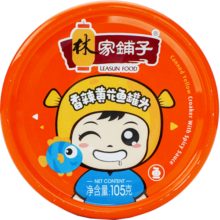 林家铺子香辣黄花鱼罐头 105*4