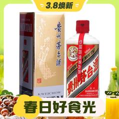 3.8焕新：MOUTAI 茅台 飞天茅台 海外版 53%vol 酱香型白酒 500ml 单瓶装