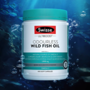 Swisse 斯维诗 高浓度深海鱼油omega3软胶囊  400粒