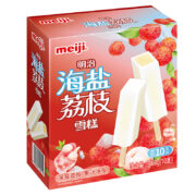 PLUS会员：meiji 明治 海盐荔枝雪糕 46g*10支 *5件