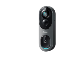360可视门铃6Pro 500万超清画质 家用监控智能门铃电子猫眼摄像头 无线wifi手机远程查看对讲