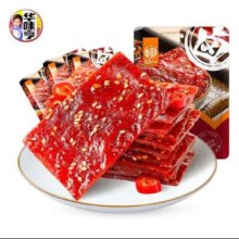 华味亨  100g 卤汁肉脯（多种肉食零食）*12件