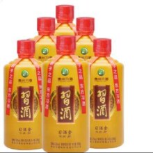 京东百亿补贴、plus会员：习酒 习酒金 酱香型白酒 53度 500ml*6瓶 整箱装