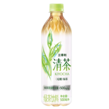 三得利（Suntory）清茶 绿茶饮料 无糖0能量 500ml*15瓶 清茶（无糖） 500ml*15瓶62元 (券后省7)