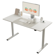 FitStand1米电动升降电脑桌学习桌单人桌站立式小户型办公书桌家用