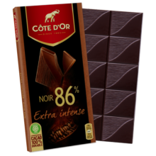 克特多金象（Cote d'Or+EXPERIENCES）86%可可黑巧克力排块装100g 休闲零食生日礼物女