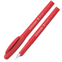 施耐德（Schneider）钢笔学生成人练字笔男女三四年级办公专用签字笔德国进口墨水笔F尖BK402红色