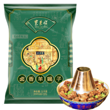 PLUS会员：东来顺 卤香羊蝎子礼袋 1000g