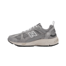 NEW BALANCE 官方老爹鞋男鞋女鞋复古轻便网面低帮休闲运动鞋878系列 城堡灰/雾霾蓝 CM878KO1 36 (脚长22cm)