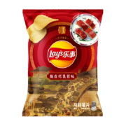 乐事（Lay's）薯片 春季限定 脆皮烤乳猪味【故宫宫廷文化春季限定包装】60克*12件