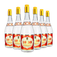 汾酒 黄盖玻汾 55%vol 清香型白酒 950ml*6瓶 整箱装