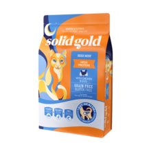 素力高（SolidGold）进口高蛋白 金装金素鸡 成猫幼猫全价猫粮 12磅/5.44kg