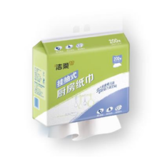 洁柔 挂抽厨房纸 400g（200抽）*4提