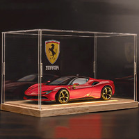 飞越无限 中精质造 法拉利SF90-Stradale 礼盒包装+底座 车牌可定制