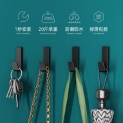 youqin 优勤 加厚免打孔挂钩强力门后挂衣帽架卫生间收纳钩