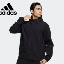PLUS会员、京东百亿补贴：adidas 阿迪达斯 男士加绒休闲时尚防风保暖外套 HP1414 A/S