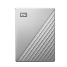 西部数据(WD) 2TB 移动硬盘 type-c My Passport Ultra 2.5英寸 银 机械硬盘 手机笔记本外置外接 兼容Mac