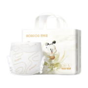 需首购礼金:巴布豆（BOBDOG）雪域极光纸尿裤S28片(4-8KG)