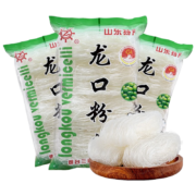 需凑单：冠珠 山东粉丝特产干货 180g*3袋