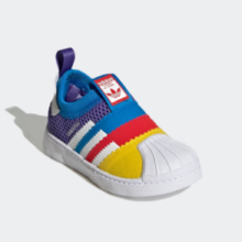 adidas 阿迪达斯 SUPERSTAR 360一脚蹬贝壳头学步鞋