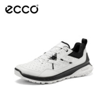 爱步（ECCO）户外运动鞋 透气软底休闲登山鞋男 奥途824284 白色82428401007 42
