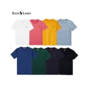 RALPH LAUREN 韩国直邮POLO RALPH LAUREN圆领短袖男女同款优质棉质面料简约