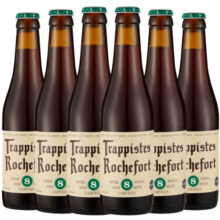 罗斯福（Rochefort）比利时进口啤酒 修道士精酿 精酿啤酒 8号啤酒 330ml*6瓶
