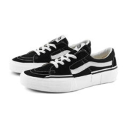 VANS 范斯 官方 SK8-Low酷感黑解构主义男鞋女鞋板鞋